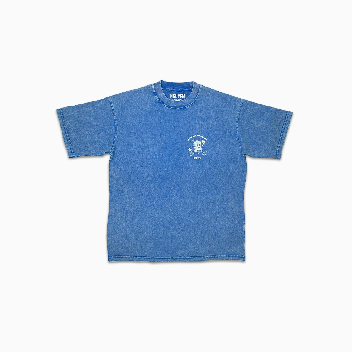 Powered By Robusta Shirt - Blue Powered By Robusta Shirt - Blue