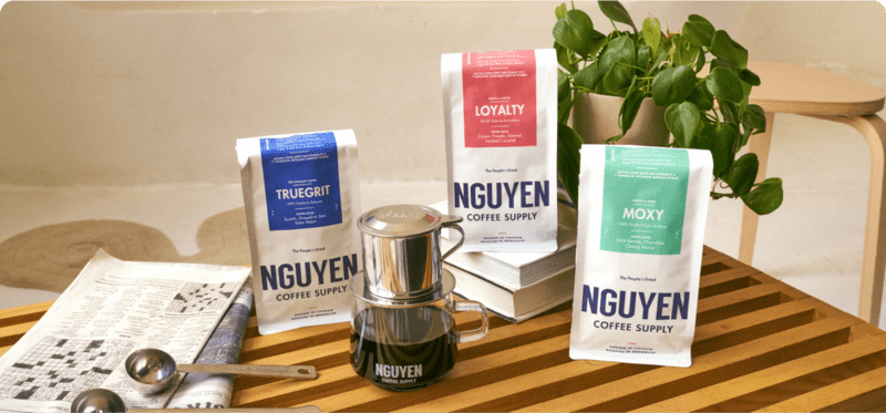 Nguyen Coffee supply Truegrit, Loyalty, Moxy, and Phin Filter Nguyen Coffee supply Truegrit, Loyalty, Moxy, and Phin Filter