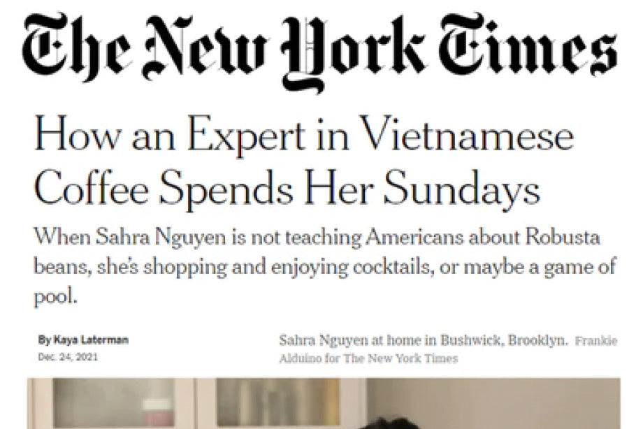 new york times vietnamese coffee sunday routine sahra nguyen new york times vietnamese coffee sunday routine sahra nguyen