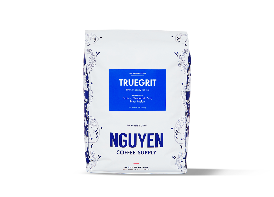 truegrit robusta 5lb pack front truegrit robusta 5lb pack front