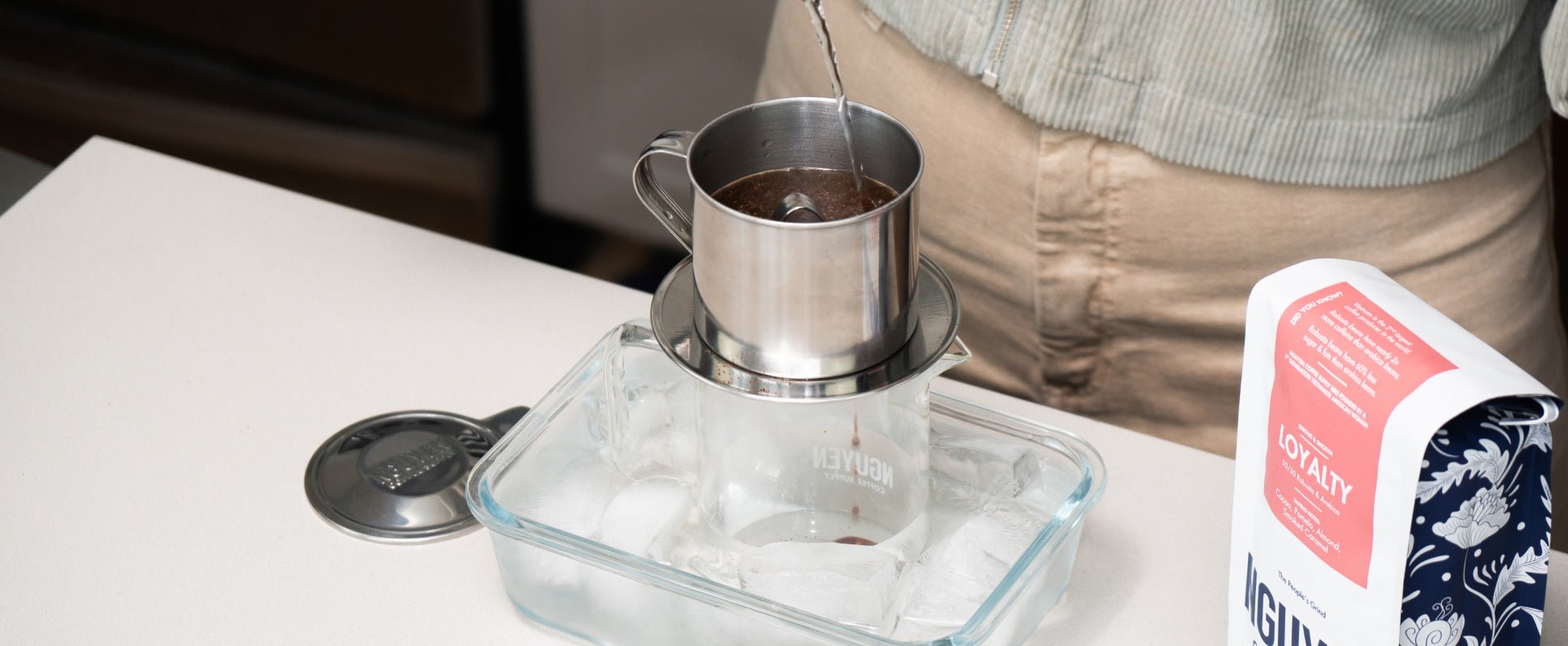 best vietnamese coffee low acidic arabica robusta phin drip filter sustainable brewing roasted in brooklyn nguyen woman owned phin coffee vietnamese coffee filter