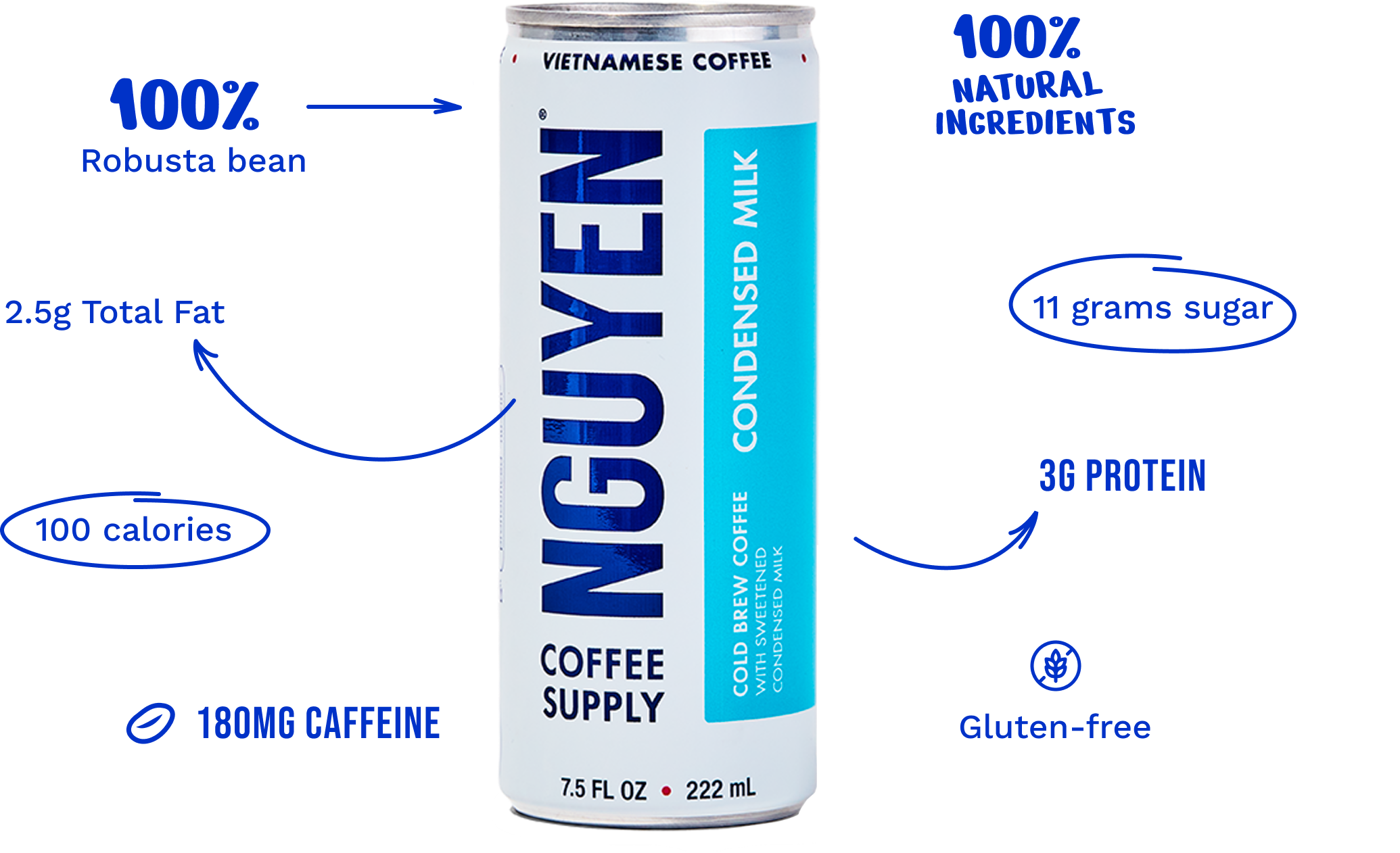 Ready-To-Drink Vietnamese Cold Brew: Condensed Milk (100% Robusta ...