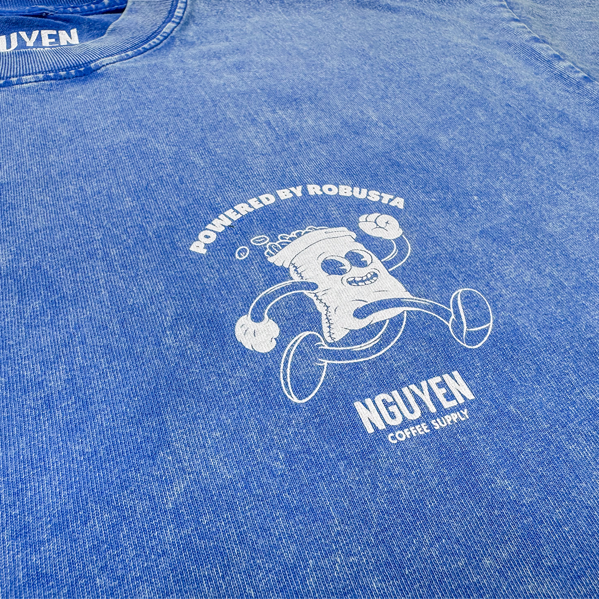 Powered By Robusta Shirt - Blue