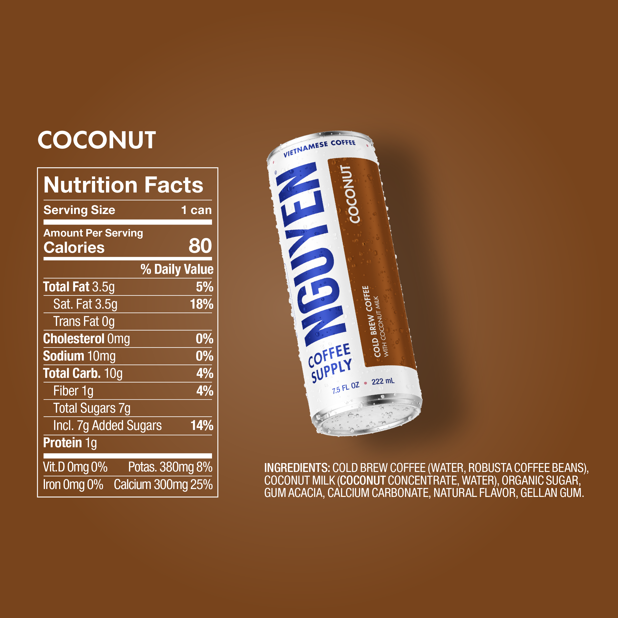 Vietnamese Coffee: Coconut