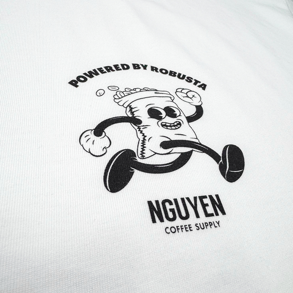 Powered By Robusta Shirt - White