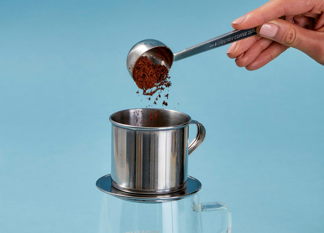 coffee scoop product shot