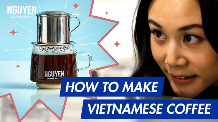 Watch as our Founder Sahra Nguyen demonstrates how to brew the perfect cup of Vietnamese coffee while answering common questions and troubleshooting issues using a Vietnamese phin filter. From the amount of coffee to the time metrics for the phin filter, she covers all the steps needed to ensure that every cup of coffee you brew is delicious.