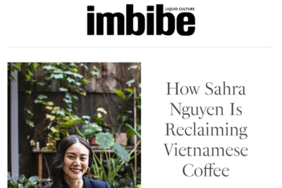 best vietnamese coffee phin drip maker brooklyn sustainable ethical direct trade coffee woman owned roaster specialty arabica robusta how to make vietnamese coffee southeast asian coffee single origin vietnam vietnamese asian american entrepreneur imbibe