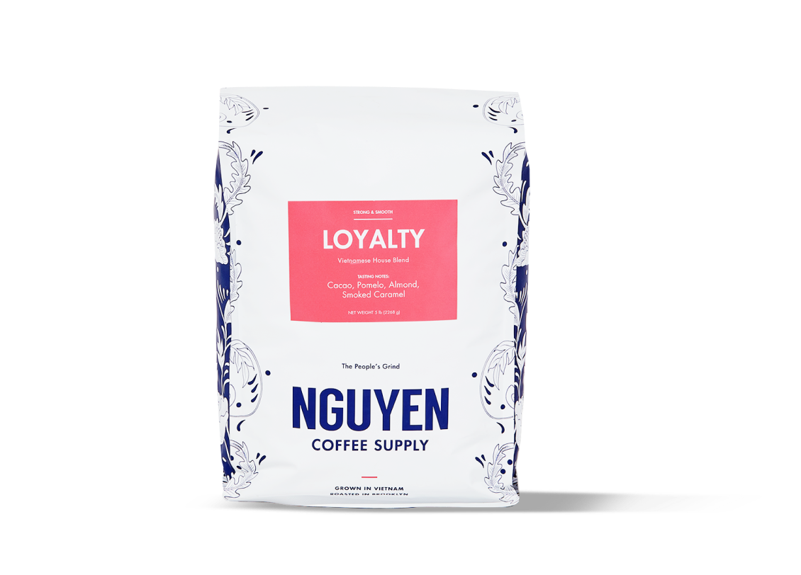 loyalty robusta arabica 5lb pack front
