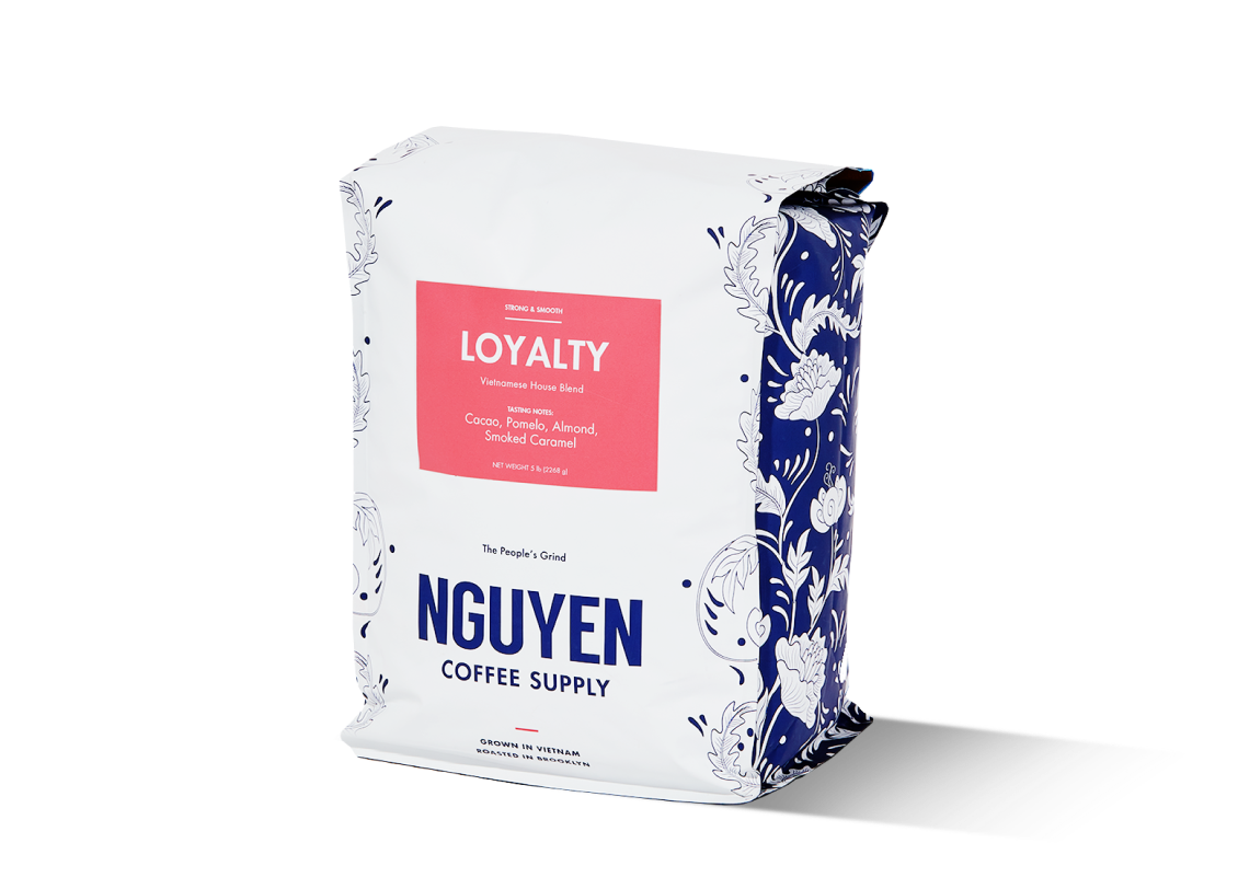 loyalty robusta arabica 5lb pack side