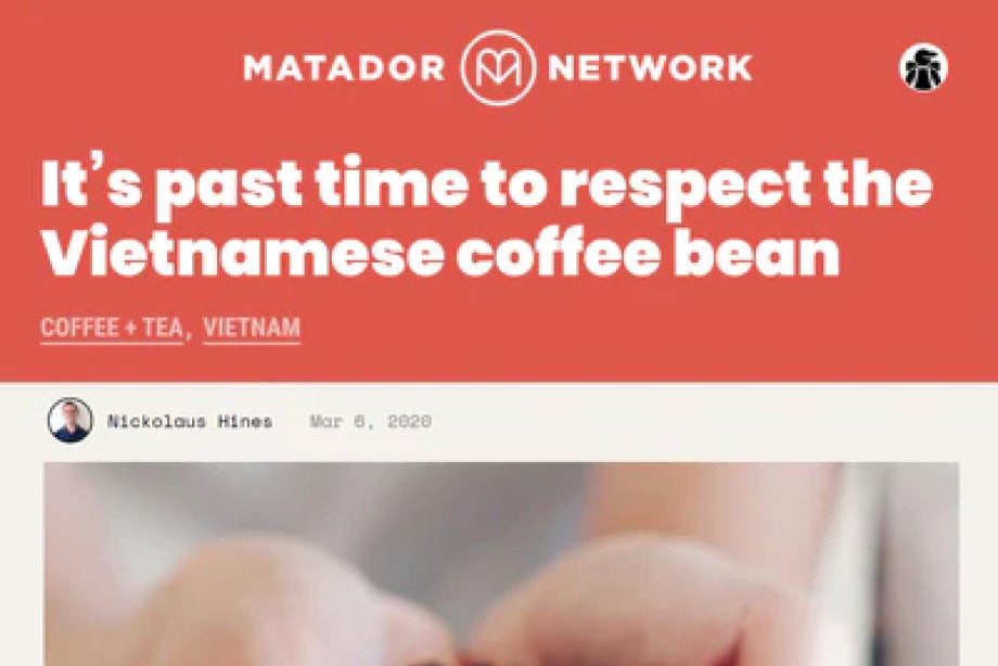 best vietnamese coffee phin drip maker brooklyn sustainable ethical direct trade coffee woman owned roaster specialty arabica robusta how to make vietnamese coffee southeast asian coffee single origin vietnam vietnamese asian american entrepreneur matador