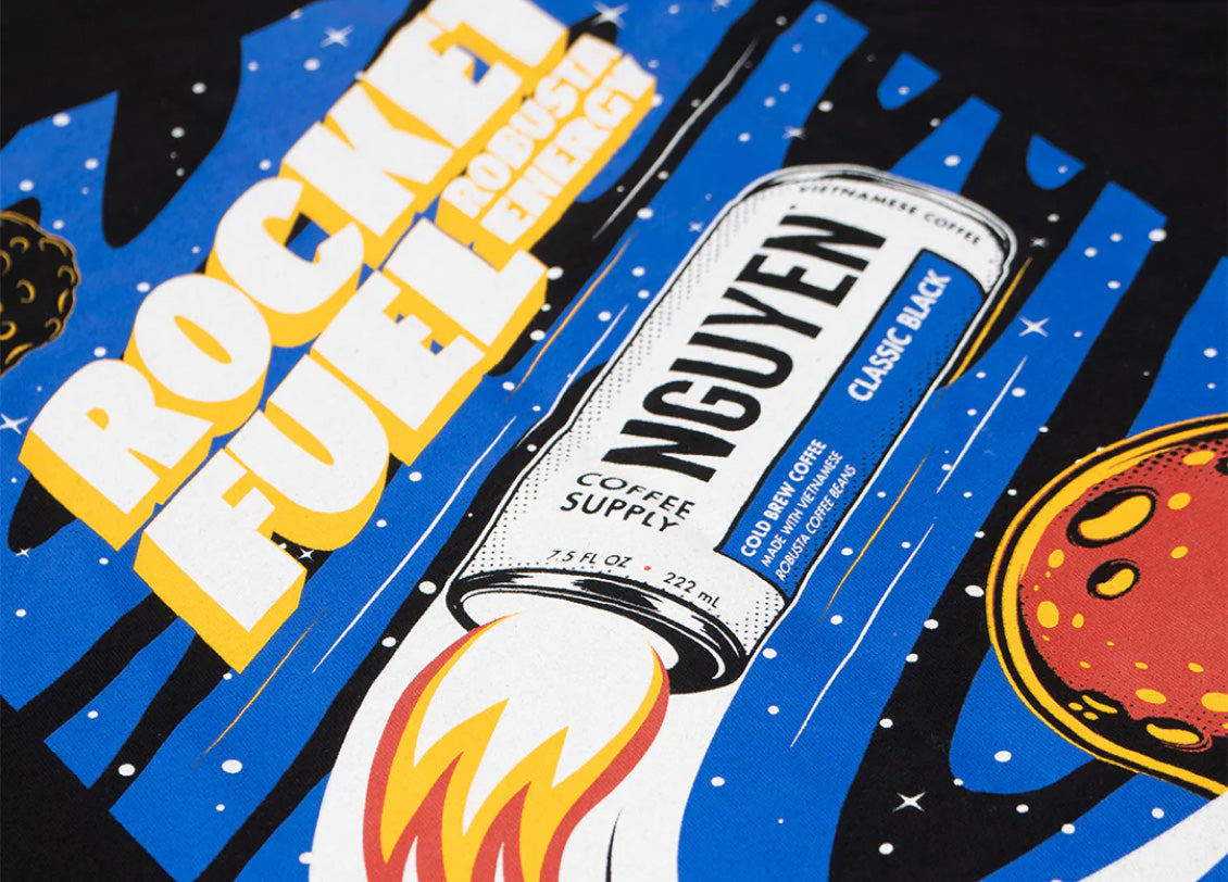 robusta rocket fuel tee detail