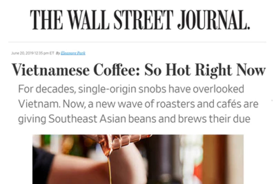 best vietnamese coffee phin drip maker brooklyn sustainable ethical direct trade coffee coffee southeast asian coffee woman owned roaster specialty arabica robusta how to make vietnamese coffee Single origin vietnam vietnamese asian american entrepreneur wsj